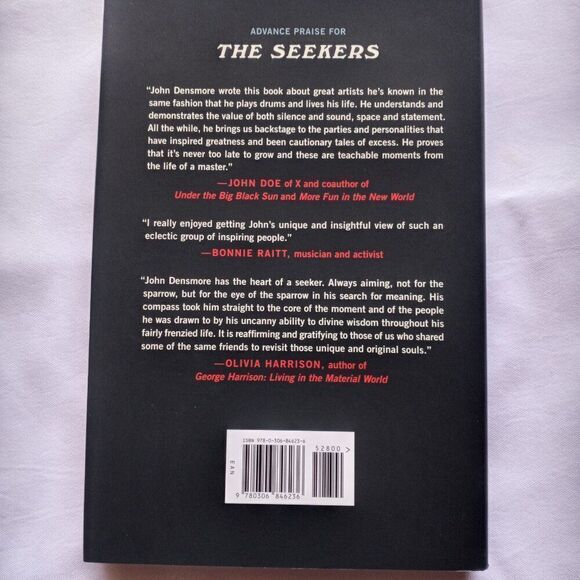 SIGNED The Doors John Densmore The Seekers Hardcover Book 1st COA Autographed - Picture 5 of 10